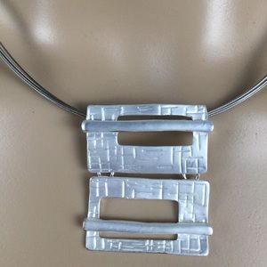 👛 (ANY 2/$20) Women’s Hand Made Metal Necklace, 19" length
